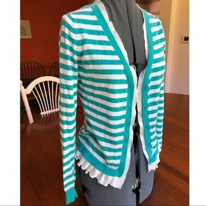 Striped Turquoise Sweater
